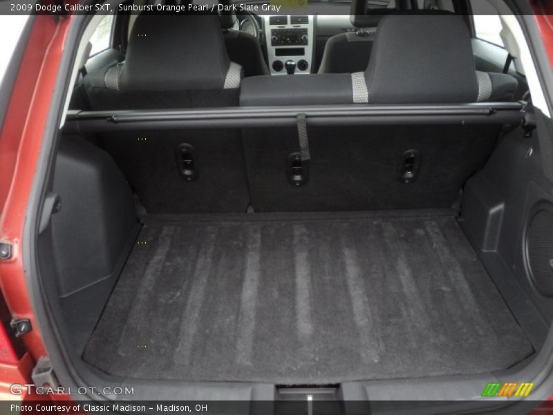 Sunburst Orange Pearl / Dark Slate Gray 2009 Dodge Caliber SXT