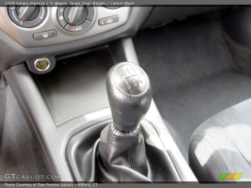 Spark Silver Metallic / Carbon Black 2008 Subaru Impreza 2.5i Wagon