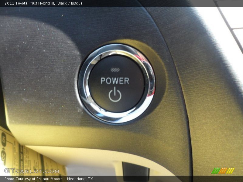 Black / Bisque 2011 Toyota Prius Hybrid III