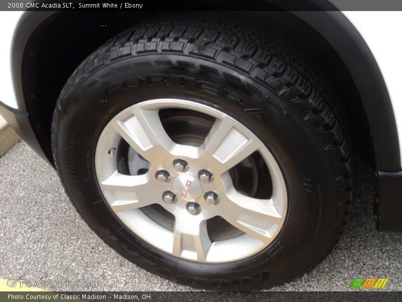 Summit White / Ebony 2008 GMC Acadia SLT