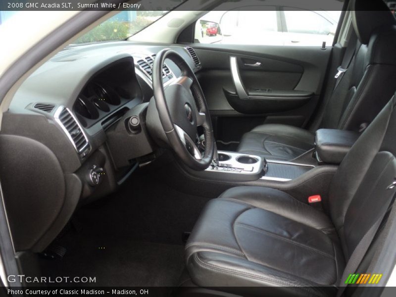 Summit White / Ebony 2008 GMC Acadia SLT