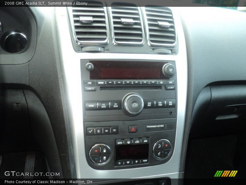 Summit White / Ebony 2008 GMC Acadia SLT