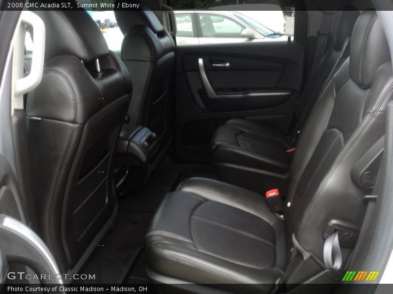 Summit White / Ebony 2008 GMC Acadia SLT
