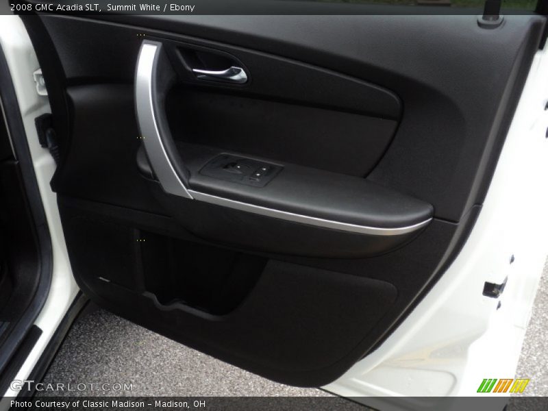 Summit White / Ebony 2008 GMC Acadia SLT