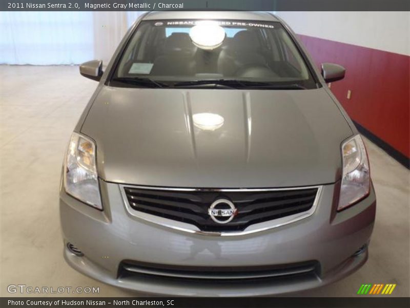 Magnetic Gray Metallic / Charcoal 2011 Nissan Sentra 2.0