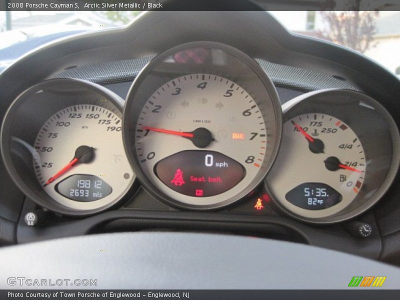  2008 Cayman S S Gauges