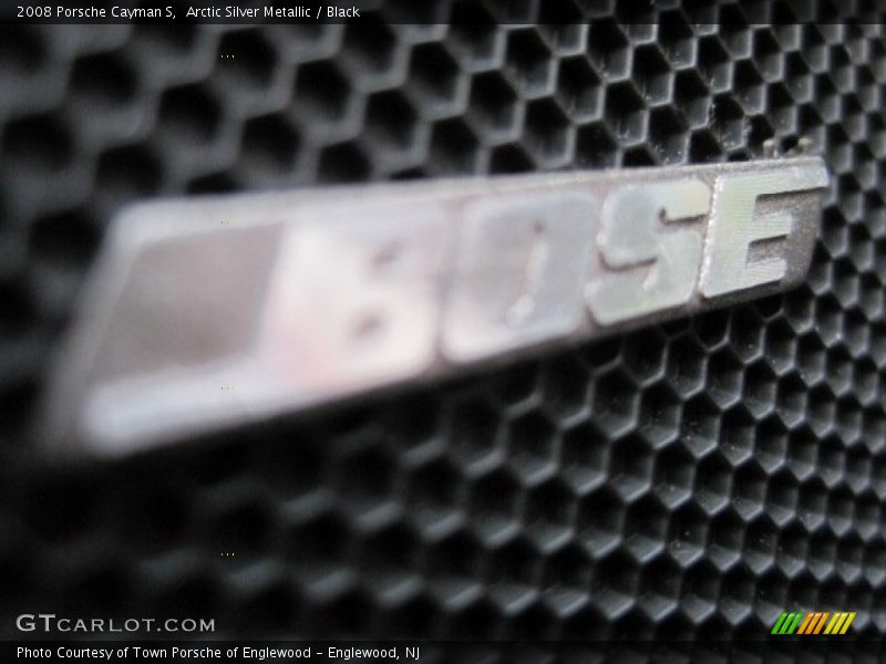 Arctic Silver Metallic / Black 2008 Porsche Cayman S