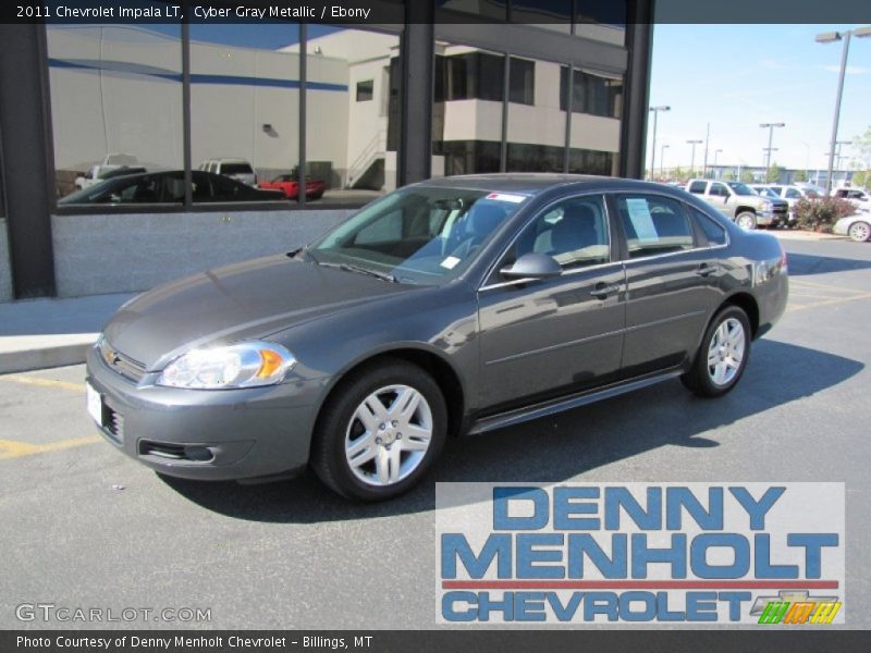 Cyber Gray Metallic / Ebony 2011 Chevrolet Impala LT