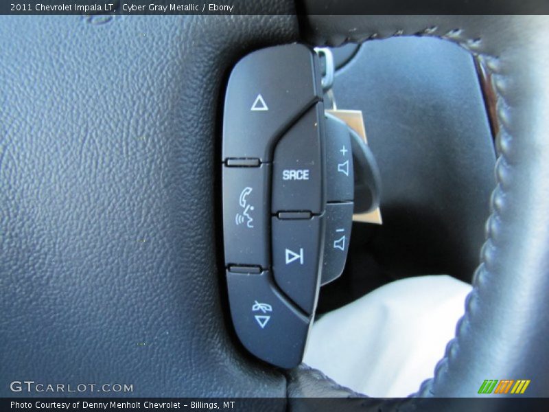 Cyber Gray Metallic / Ebony 2011 Chevrolet Impala LT