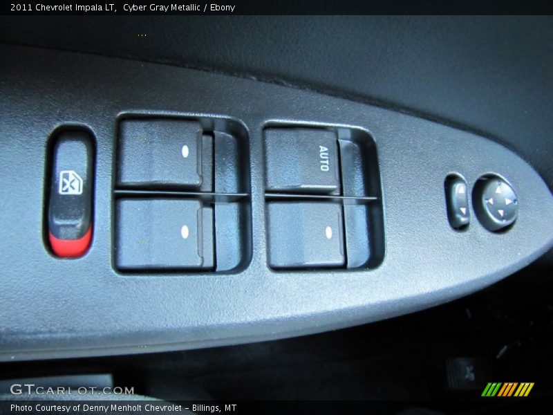 Cyber Gray Metallic / Ebony 2011 Chevrolet Impala LT