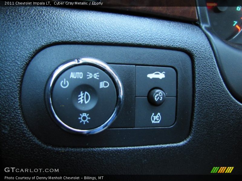 Cyber Gray Metallic / Ebony 2011 Chevrolet Impala LT