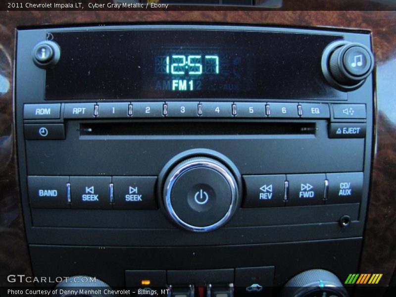 Cyber Gray Metallic / Ebony 2011 Chevrolet Impala LT