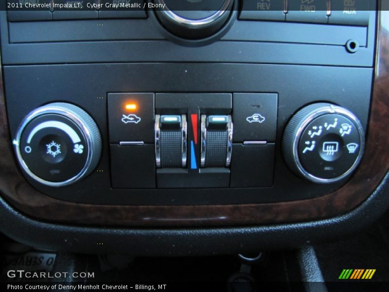 Cyber Gray Metallic / Ebony 2011 Chevrolet Impala LT
