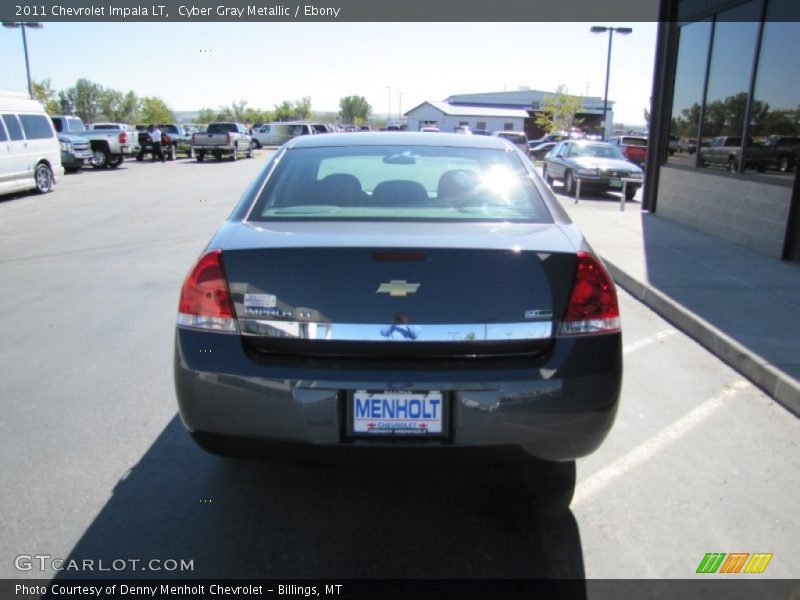 Cyber Gray Metallic / Ebony 2011 Chevrolet Impala LT