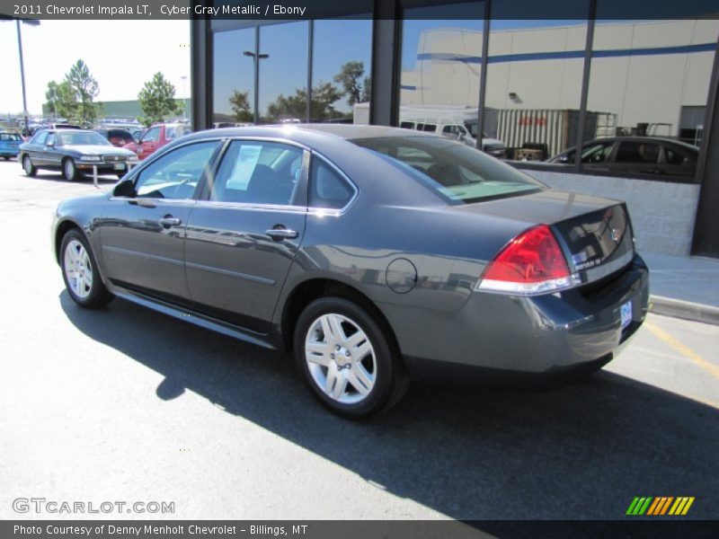 Cyber Gray Metallic / Ebony 2011 Chevrolet Impala LT