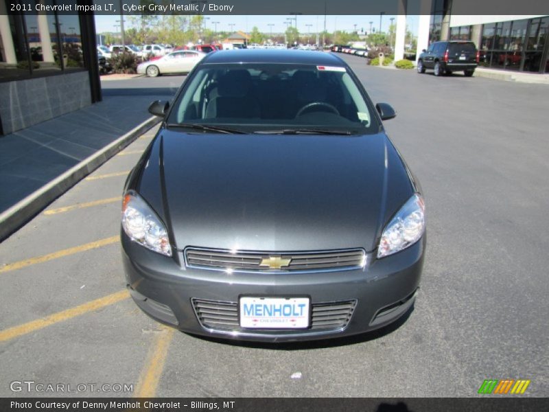 Cyber Gray Metallic / Ebony 2011 Chevrolet Impala LT