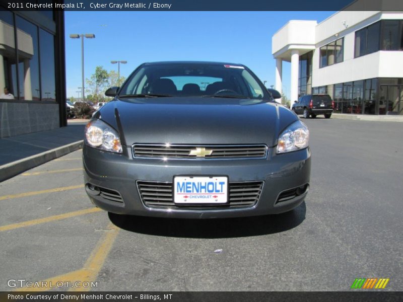 Cyber Gray Metallic / Ebony 2011 Chevrolet Impala LT