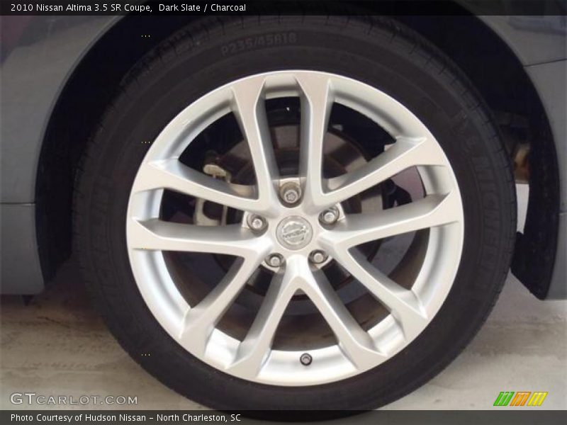 Dark Slate / Charcoal 2010 Nissan Altima 3.5 SR Coupe