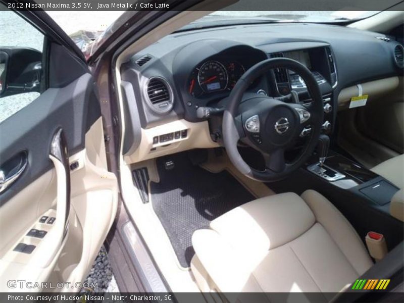  2012 Maxima 3.5 SV Cafe Latte Interior