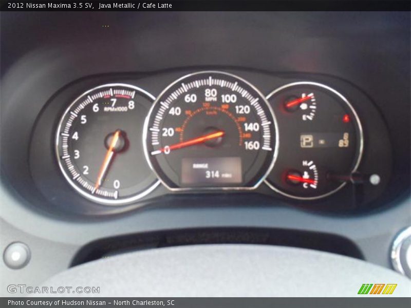  2012 Maxima 3.5 SV 3.5 SV Gauges