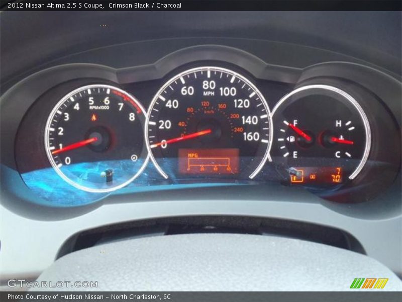  2012 Altima 2.5 S Coupe 2.5 S Coupe Gauges
