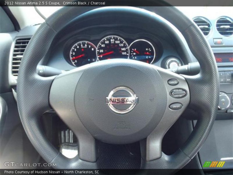  2012 Altima 2.5 S Coupe Steering Wheel