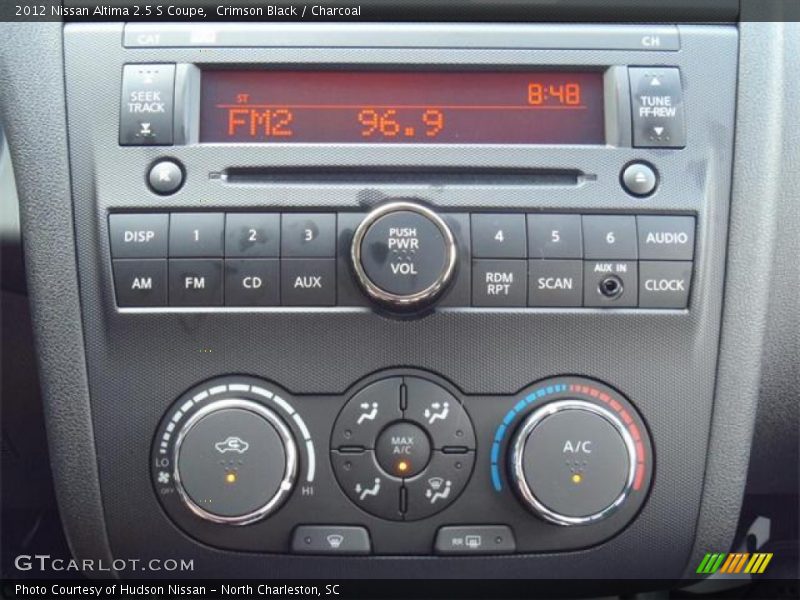 Audio System of 2012 Altima 2.5 S Coupe