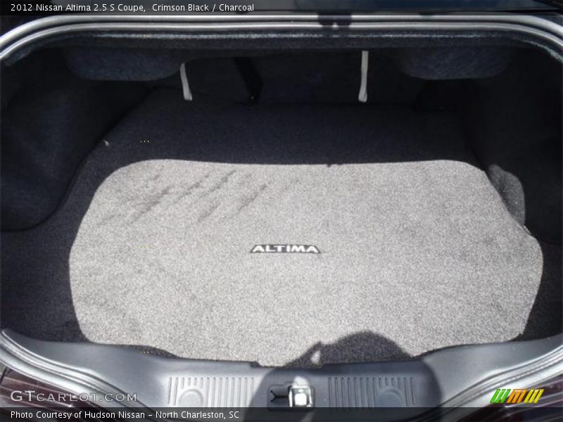  2012 Altima 2.5 S Coupe Trunk