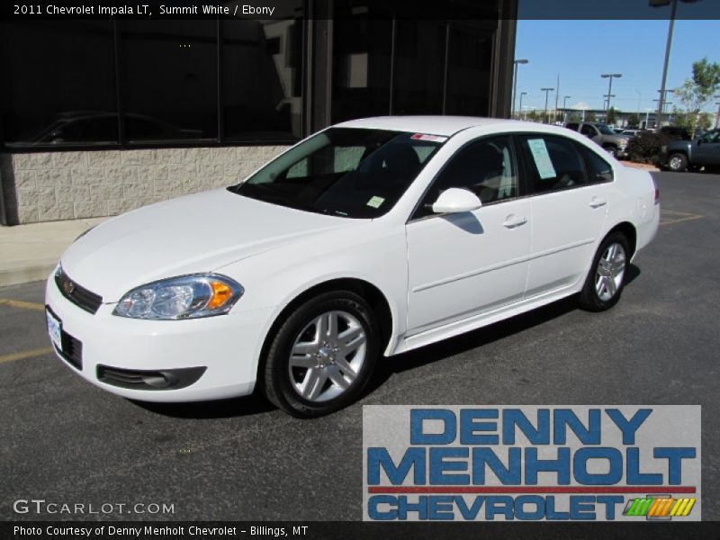 Summit White / Ebony 2011 Chevrolet Impala LT