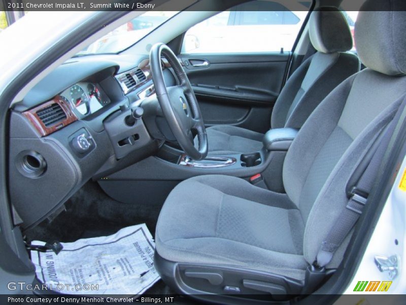 Summit White / Ebony 2011 Chevrolet Impala LT