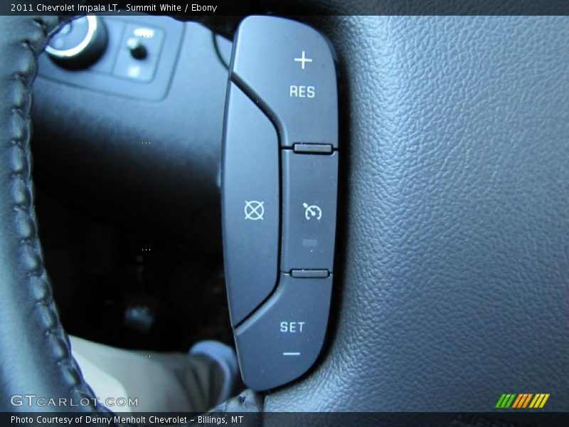 Summit White / Ebony 2011 Chevrolet Impala LT