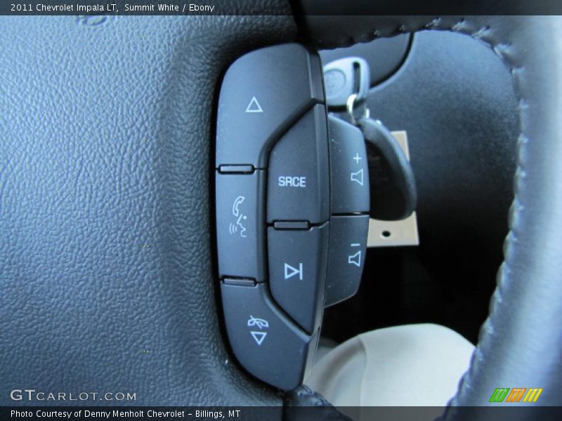 Summit White / Ebony 2011 Chevrolet Impala LT