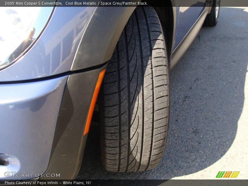 Cool Blue Metallic / Space Grey/Panther Black 2005 Mini Cooper S Convertible