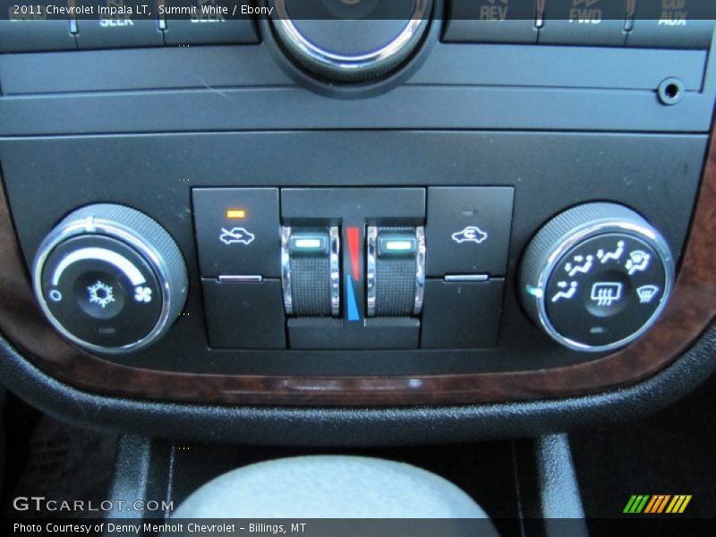 Summit White / Ebony 2011 Chevrolet Impala LT