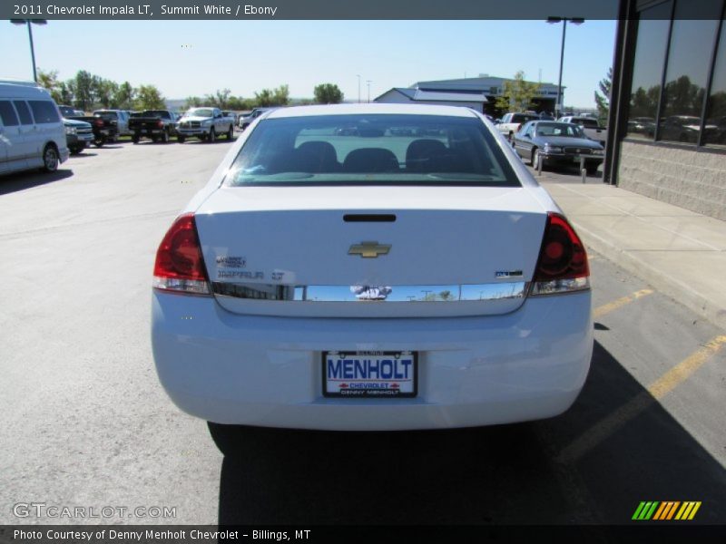 Summit White / Ebony 2011 Chevrolet Impala LT