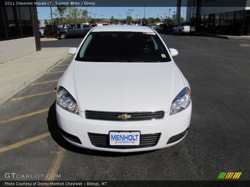 Summit White / Ebony 2011 Chevrolet Impala LT