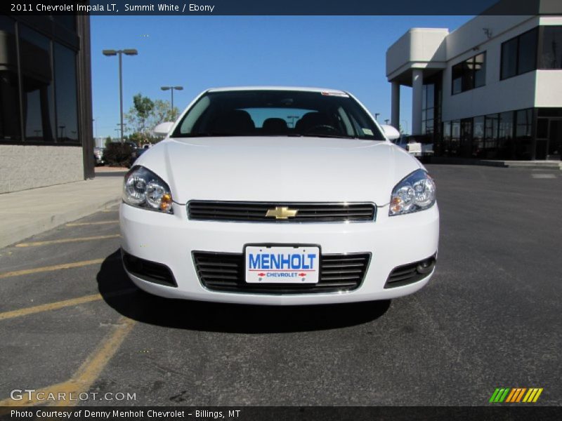 Summit White / Ebony 2011 Chevrolet Impala LT