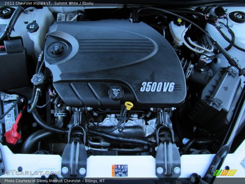 Summit White / Ebony 2011 Chevrolet Impala LT