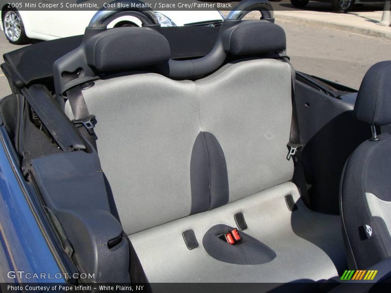 Cool Blue Metallic / Space Grey/Panther Black 2005 Mini Cooper S Convertible