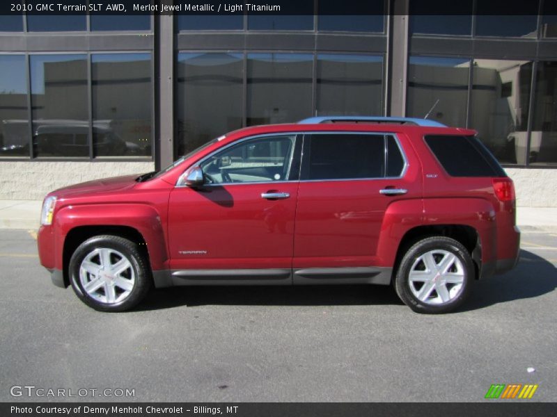  2010 Terrain SLT AWD Merlot Jewel Metallic