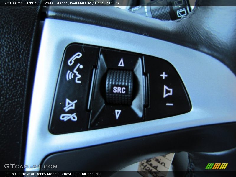 Controls of 2010 Terrain SLT AWD