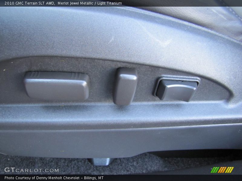 Merlot Jewel Metallic / Light Titanium 2010 GMC Terrain SLT AWD