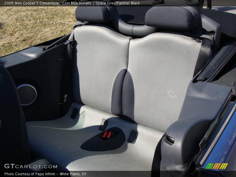 Cool Blue Metallic / Space Grey/Panther Black 2005 Mini Cooper S Convertible