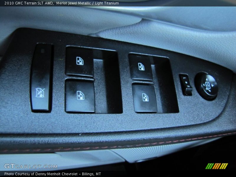 Controls of 2010 Terrain SLT AWD