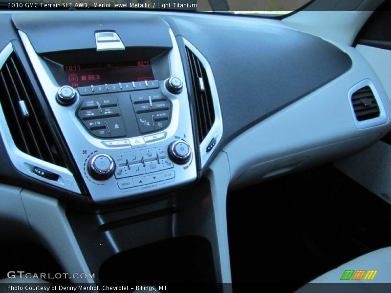 Merlot Jewel Metallic / Light Titanium 2010 GMC Terrain SLT AWD