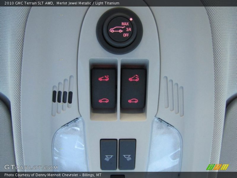 Merlot Jewel Metallic / Light Titanium 2010 GMC Terrain SLT AWD