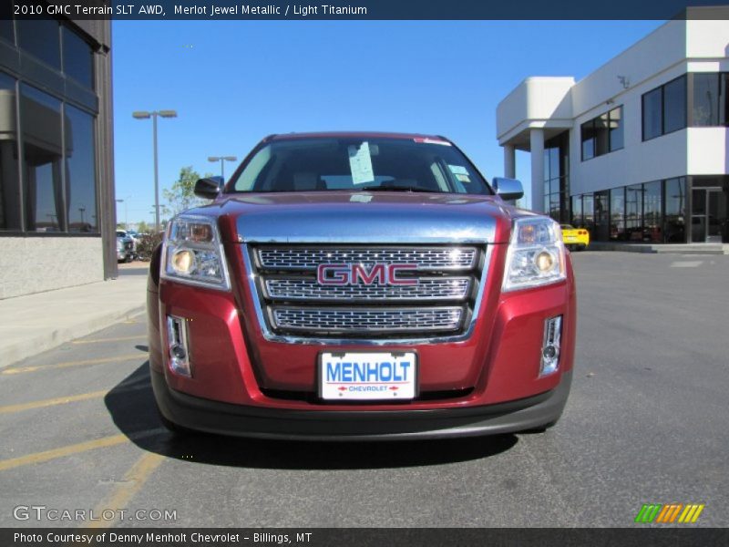 Merlot Jewel Metallic / Light Titanium 2010 GMC Terrain SLT AWD