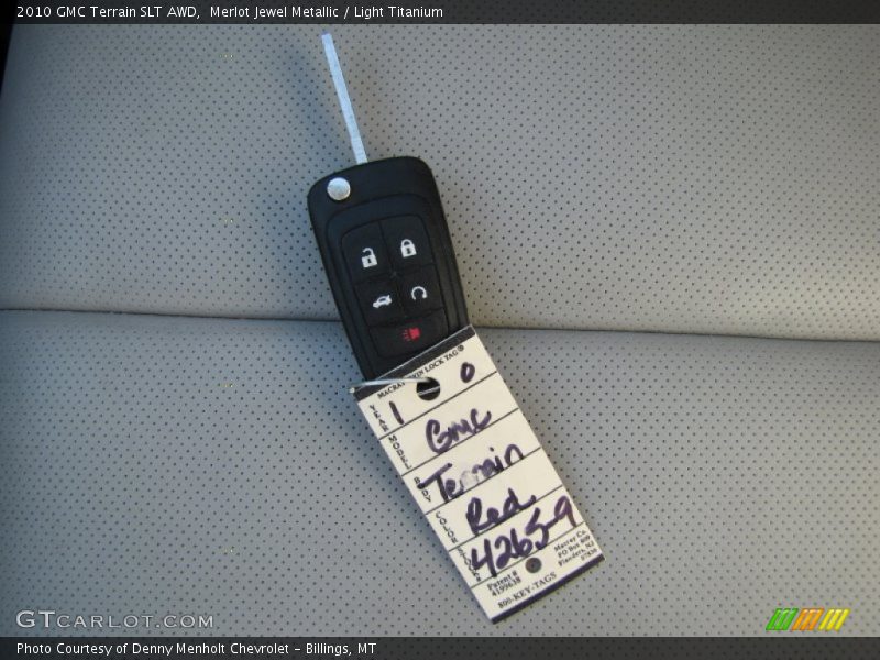 Keys of 2010 Terrain SLT AWD