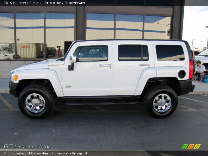  2010 H3 Alpha Birch White
