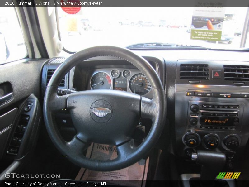 Dashboard of 2010 H3 Alpha